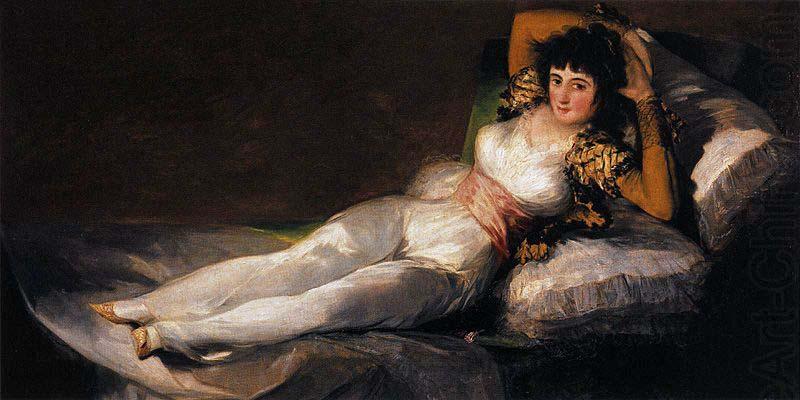 Francisco Goya The Clothed Maja china oil painting image